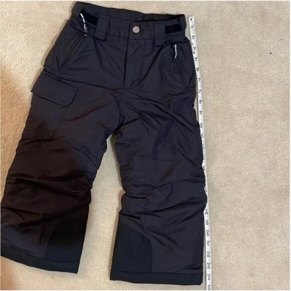 Columbia Omni-Tech black snow pants Size XXS 4/5 adjustable waist - Picture 11 of 12